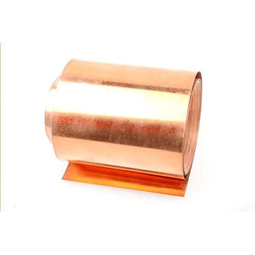 Metallfolienplatte, dünne Folienplatte, Kupferblechplatte, for DIY-Kupfer-Cu-Metallblechfolienplatte(Size:0.05x20x1000mm) von DIMEIYAN