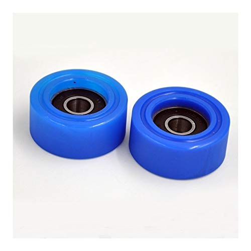 DINGGUANGHE-CUP Power Transmission Produkte PU 608 Polyurethan Covered Bearing 8x35x15mm Welle 8mm PU60835-15 Urethan-Abdeckung (2 Stück) PU608 Bearings Kugellager von DINGGUANGHE-CUP