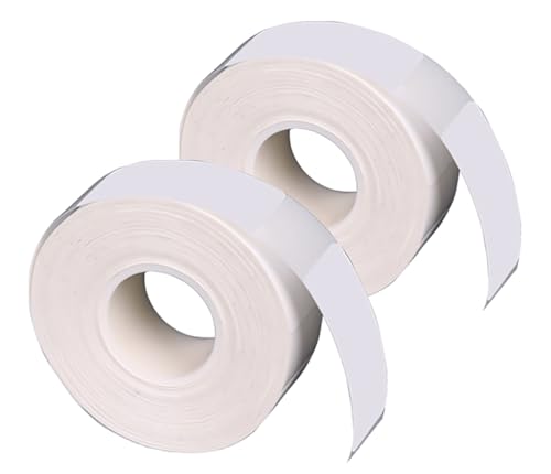 DINGYI 2 Rollen kompatibles D35-Etiketten, weiß, klebrig, wasserdicht, 15 x 30 mm, 230 Etiketten, Thermodruckerpapier für Bürobedarf, Schule, Zuhause (2) von DINGYI