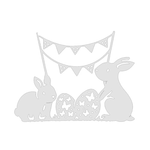 Osterhase Für Metal Cuting Stempel Stencil Scrapbooking Album Stempel von DINSOAVR