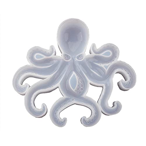 Spiegel Ozean Oktopus Epoxidharz Form Ornamente Silikon Form Handwerk Home Dekorationen Casting Werkzeug von DINSOAVR