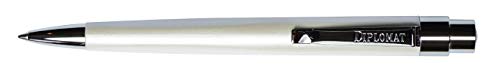 DIPLOMAT - Kugelschreiber Magnum Perlmutt weiß - Schick und elegant - 2-Jahre-Garantie - Perlmutt weiss von DIPLOMAT