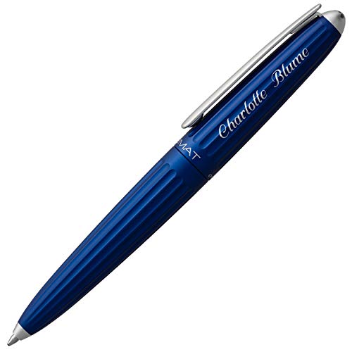 DIPLOMAT Kugelschreiber Aero Blau C.C. mit Laser-Gravur Aluminium Eloxiert von DIPLOMAT