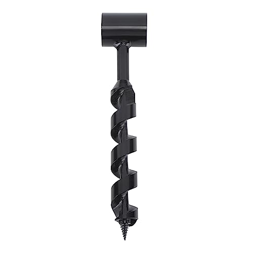 Manueller Erdbohrer, Schnellarbeitsstahl, Holzbohrer, professionelles handgefertigtes Werkzeug für den Bau von Camping-Überlebensunterkünften, 23 x 4,5 cm Manueller Erdbohrer, Schnellarbeitsstahl, Holzbohrer, professionelles handgefertigtes Werkzeug für den Bau von Camping-Überlebensunterkünften, 23 x 4,5 cm von DIRBAK