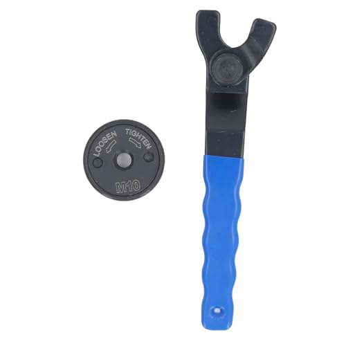 Winkelschleifer Lock -Nuss -Druckplatte Schraubenschlüssel Kit Edelstahl Selbstverriegelungsdesign für M10 -Schnittstellenwinkelschleifer Schneidscheiben Schleifscheiben Pfannen Winkelschleifer Lock -Nuss -Druckplatte Schraubenschlüssel Kit Edelstahl Selbstverriegelungsdesign für M10 -Schnittstellenwinkelschleifer Schneidscheiben Schleifscheiben Pfannen von DIRBAK