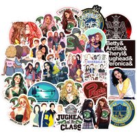 10/30/50 Pcs/pack TV Show Riverdale Stickers Manga Cute Laptop Notebook Journal Graffiti aesthetic Helmet Bike Decals Kids Toys