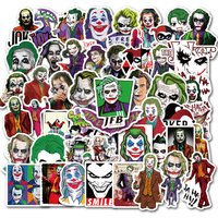 10/30/50PCS Joker Aesthetic Stickers Art Supplies Korean Stationery PVC Decal Graffitt for Helmet Windows Laptop Students Toys