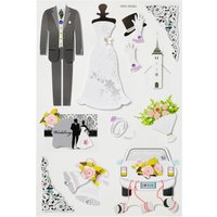 3D Sticker "Hochzeit II" von HobbyFun