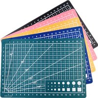 A3 A4 A5 PVC Cutting Mat Workbench Patchwork Sewing Manual DIY Knife Engraving Leather Cutting Board Single Side Underlay