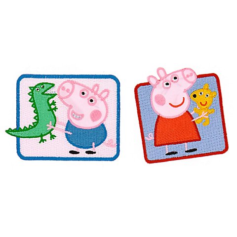 Applikationen "Peppa Pig®", Größe: 6–8 cm, Inhalt: 2 Stück von buttinette