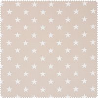 Baumwoll-Stoff "Sterne Pastell" - Natur von Beige