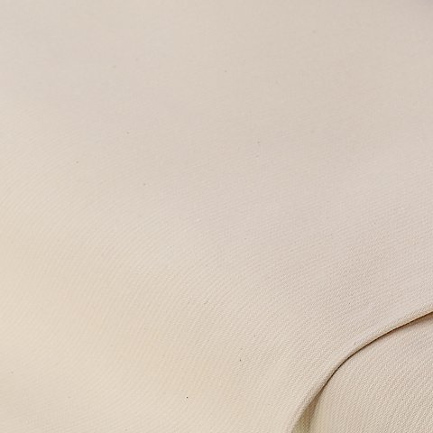 Baumwoll-Stretch-Rohware mit Streifen, natur