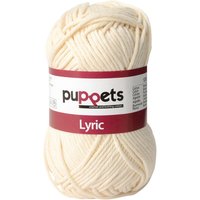 Baumwollgarn "puppets Lyric", 8/8 - Farbe 5002 von Elfenbein