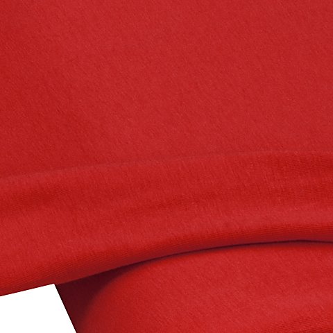 Baumwolljersey "Casual" mit Elasthan, rot