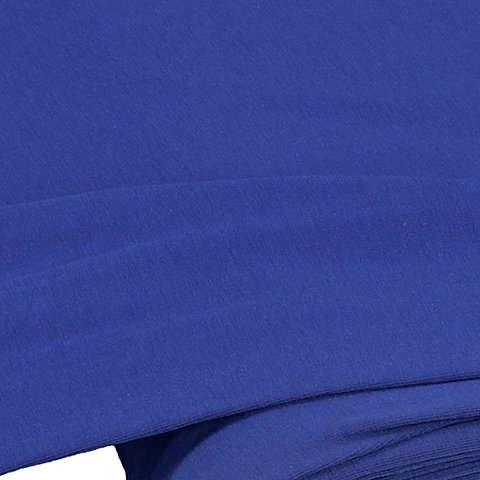 Baumwolljersey "Casual" mit Elasthan, royalblau