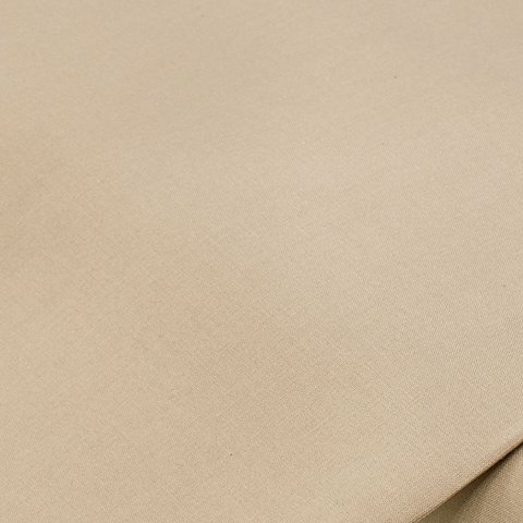 Bio-Baumwollstoff Uni, taupe