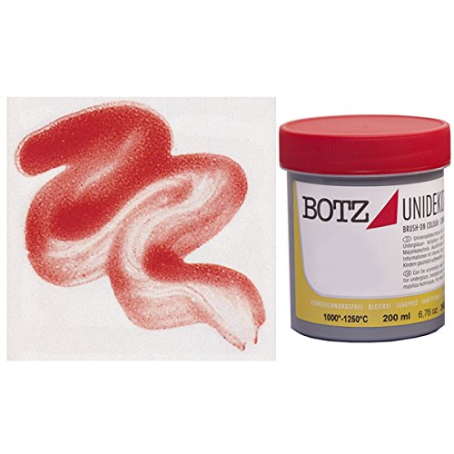 Botz-Unidekor Glitterflocken Glitzer 30ml Rot 100g