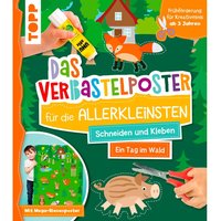 Buch "Das Verbastelposter-Buch für die Allerkleinsten. Schneiden und Kleben. Ein von Topp