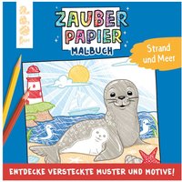 Buch "Zauberpapier Malbuch Strand und Meer" von Topp