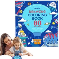 Children Coloring Books Coloring Book Early Learning Educational Toys Drawing Practice Food-Grade Ink Art Craft Gift For Kids Bo