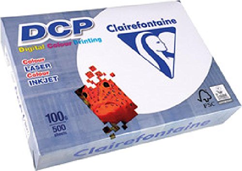 DCP Papier für Farblaserdrucker,- Kopier A4 ws 100g, 500 Blatt