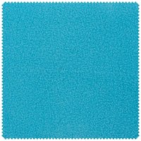 Fleece-Stoff "Antipeeling", Uni - Petrol von Blau