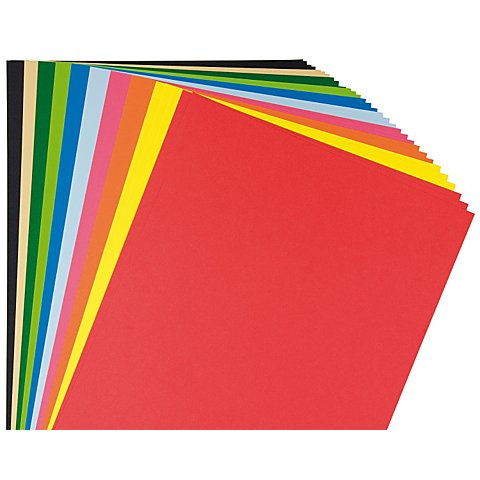 Fotokarton, bunt, 21 x 29,7 cm, 50 Blatt von buttinette