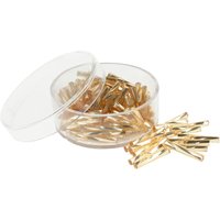 Glasstifte twisted, 15 mm - Gold von Gold