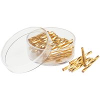 Glasstifte twisted, 25 mm - Gold von Gold