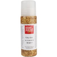 Glitter Flaky Glue - Gold, Regenbogen von KNORR prandell