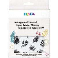 HEYDA Moosgummi Stempel-Set "Ornamente" (39 Stück)