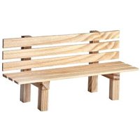 Holz-Gartenbank von Beige