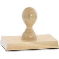 Holzstempel / Wiegestempel (110x60 mm - 12 Zeilen)