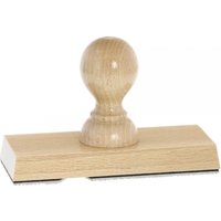 Holzstempel / Wiegestempel (130x50 mm - 10 Zeilen)