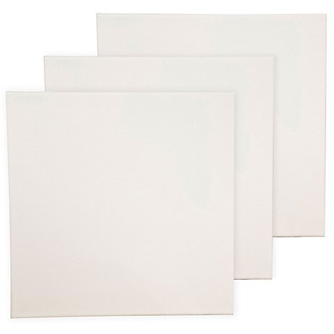 Keilrahmen "Quadrat", 3er-Pack