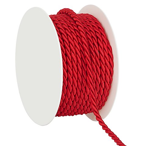 Kordel, rot, 4 mm, 10 m