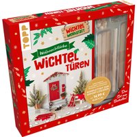 Kreativ-Set "Weihnachtliche Wichteltüren. Anleitungsbuch mit Material zum Sofort von Topp