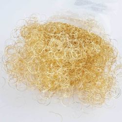 Lametta gelockt gold 25g von preissler