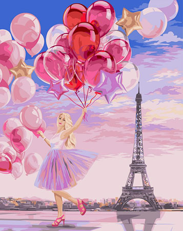 Luftballons �ber Paris