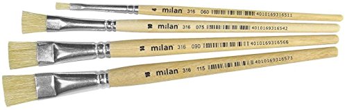 Milan Pinsel Borste-flach, Größe 12 Milan Pinsel Borste-flach, Größe 12