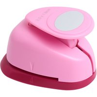 Motivlocher Oval, 2,5 cm von Pink