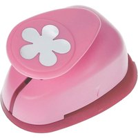 Motivlocher Retro Blume, 2,5 cm von Pink