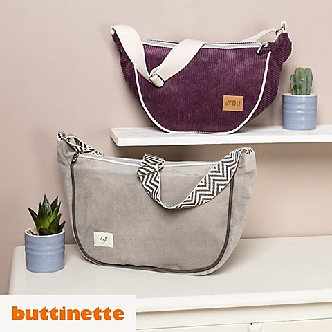 Nähanleitung "Crossbody-Bag Conny" von buttinette