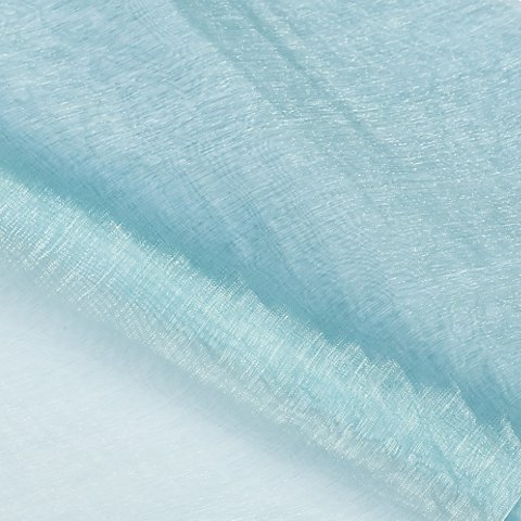 Organza "Delhi", aqua