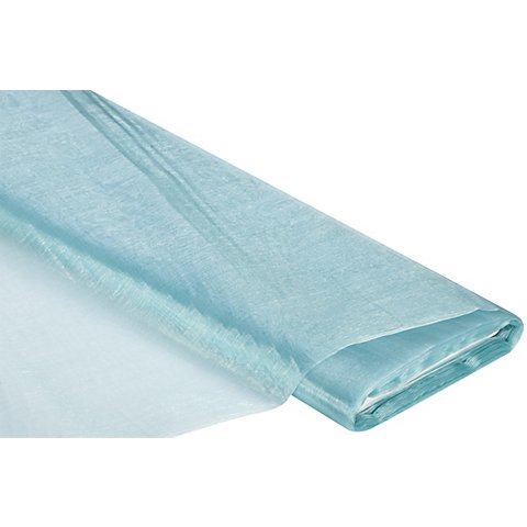 Organza "Delhi", aqua