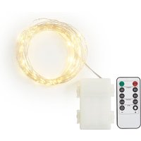 Outdoor Micro-LED-Lichterkette, mit Fernbedienung, 100 LEDs