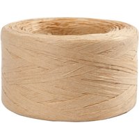 Papier-Raffiabast, L 100 m - Beige von creativ company