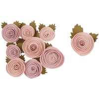 Papierblumen "Rosé", 9er-Set von Artemio