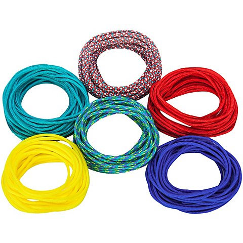 Paracord-Mix "Set 1", 2 mm Ø, 6x 2,6 m Paracord-Mix "Set 1", 2 mm Ø, 6x 2,6 m
