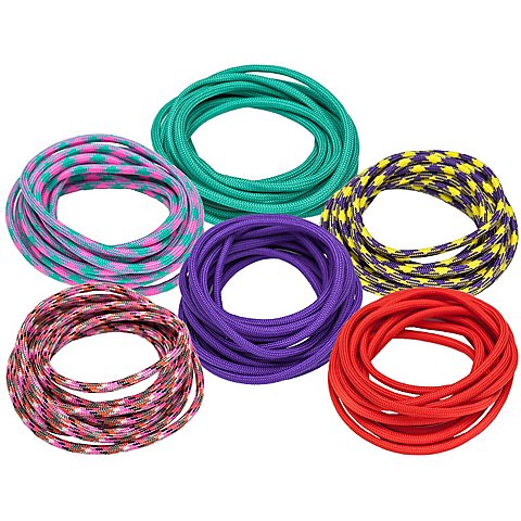 Paracord-Mix "Set 2", 4 mm Ø, 6x 2,6 m